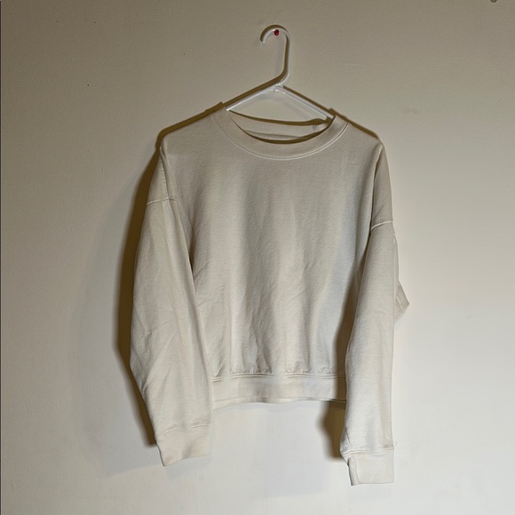 common threads Tops - Cream Crewneck Sweatshirt